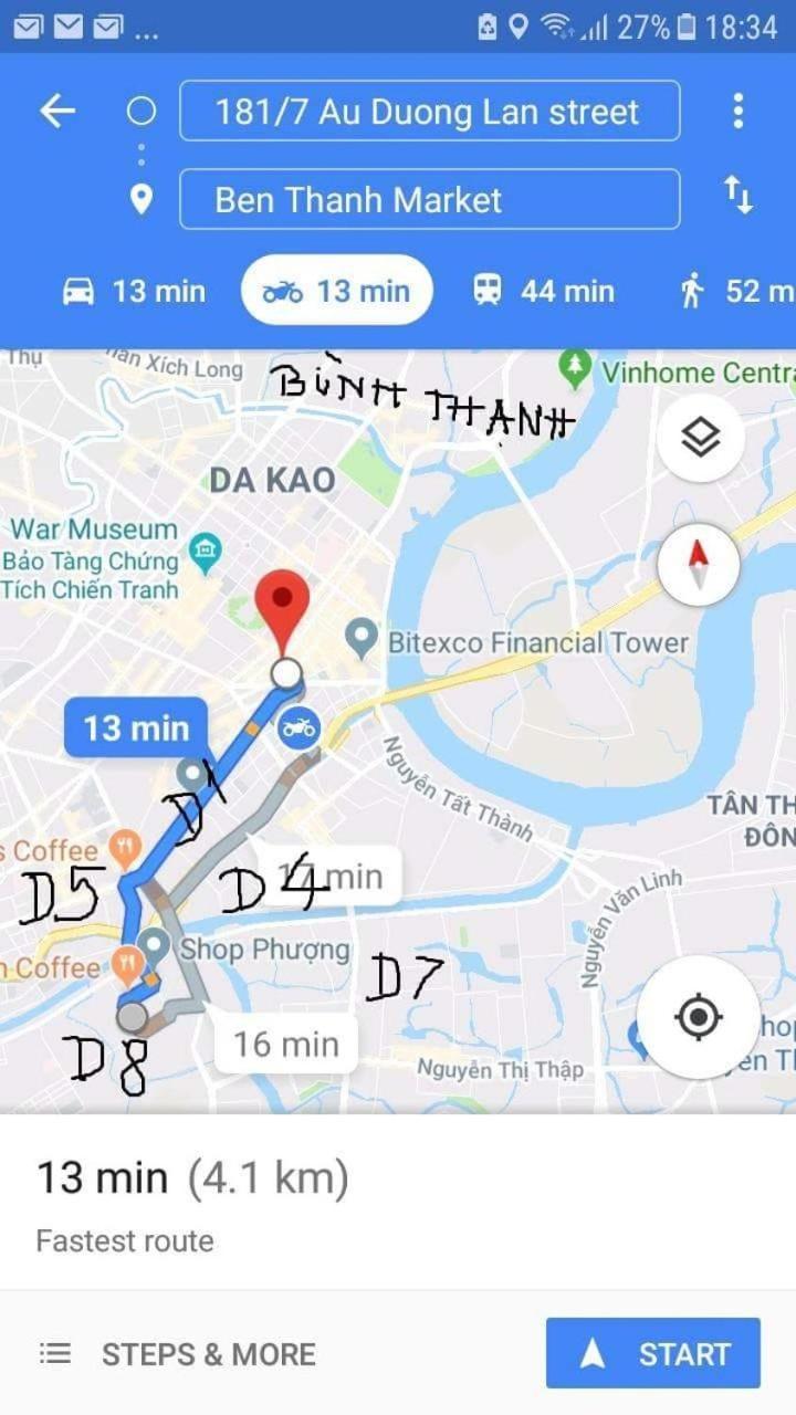 Eco Au Duong Lan - Ecodotel 2 * Cidade de Ho Chi Minh
